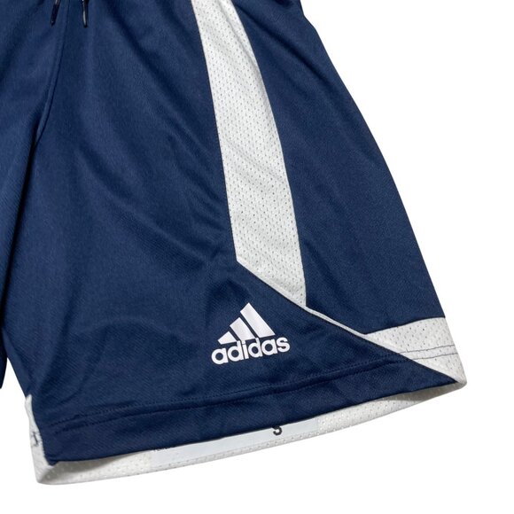 Adidas C365 Shorts Men’s Small Navy White Mesh Primegreen Athletic Training NWT - Picture 2 of 16